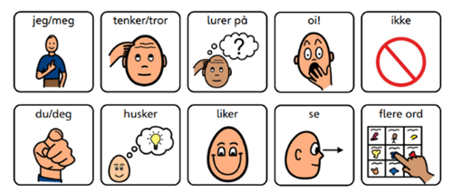 Eksemepl på kjerneord